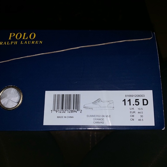Polo Ralph Lauren Canvas Shoes - Picture 5 of 5